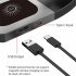 3 In 1 Magnetic Wireless Charging Station Multiple Devices Charger Dock Stand With USB Cable For Watch Earphones Smart Phones White