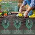 3 In 1 Soil Moister Tester Water Ph Light Test Meter Kit Gardening Tools For Garden Indoor Outdoor green