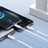 3 In 1 USB C Charging Cable 66W Fast Charging Micro USB Data Cable Cord 1 2m Length Reliable Charging For All Your Devices 1 2 meters black 3A