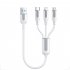 3 In 1 USB C Charging Cable 66W Fast Charging Micro USB Data Cable Cord 1 2m Length Reliable Charging For All Your Devices 1 2 meters black 3A