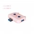 3 In 1 Usb Hub Usb3 1 Type c Docking Station Plug play Multi Splitter Adapter Dock For Ipad Tablet Pink 3A