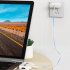 3 In 1 Usb Hub Usb3 1 Type c Docking Station Plug play Multi Splitter Adapter Dock For Ipad Tablet Pink 3A