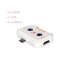 3 In 1 Usb Hub Usb3 1 Type c Docking Station Plug play Multi Splitter Adapter Dock For Ipad Tablet White 3A