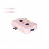 3 In 1 Usb Hub Usb3 1 Type c Docking Station Plug play Multi Splitter Adapter Dock For Ipad Tablet Pink 3H