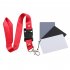 3 In 1 White Black Grey Balance  Cards 18 degree Small Gray Card With Neck Strap Photography Accessories Black White Gray
