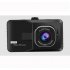 3 Inch 1080p Large size Screen Monitors Car Driving Recorder Dashcam Infrared Night Vision Double Record Single lens ordinary definition