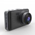 3 Inches HD Cam Dual Lens Car DVR Camera 1080P Front Rear Night Vision Video Recorder Dashcam Parking Monitor black