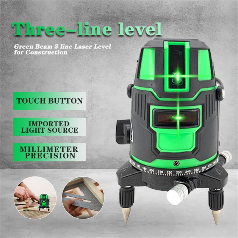 3 Lines Level Meter High Brightness High Accuracy Ip54 Waterproof