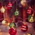 3 Meters 20leds Christmas String Lights 5000LM High Brightness Batteries Powered Snowflake Pentagram Led Fairy Lights with stars