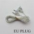 3 Meters Copper Wire Power Extension Cord Lighting Accessories Transparent American Standard