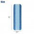 3 Pack 18 Inch Microfiber Cleaning Pads Machine Washable Hardwood Floor Cleaner Pads Refill For Spray Mops blue