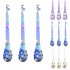 3 Pack Halloween Decoration Hanging Light Up Spider Egg Sacs Halloween Outdoor Indoor Yard Tree Hanging Ornaments purple