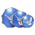 3 Packs Hand Held Tambourine Jingles Percussion Instrument Hand Tambourines Double Row Tambourine Hand Bell Music Percussion Instrument For Church Party Kids