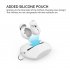 3 Pairs Silicone In ear Headset Earbuds Cover for Apple Airpods Earphone Case Eartips Storage Box Pouch for Airpods Accessories  white