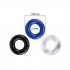 3 Pcs Delay Ejaculation Silicone Penis Ring Men Cock Toys Three color tape packaging
