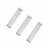 3 Pcs Trumpet Piston Valve Spring Accessories Part Replacement Silver