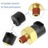 3 Pins Car Oil Pressure Switch Sensor M14x1 5 Thread Engine Oil Pressure Sender Unit Compatible For Detroit Diesel Engine 50 60 Series Replace 23532797 black