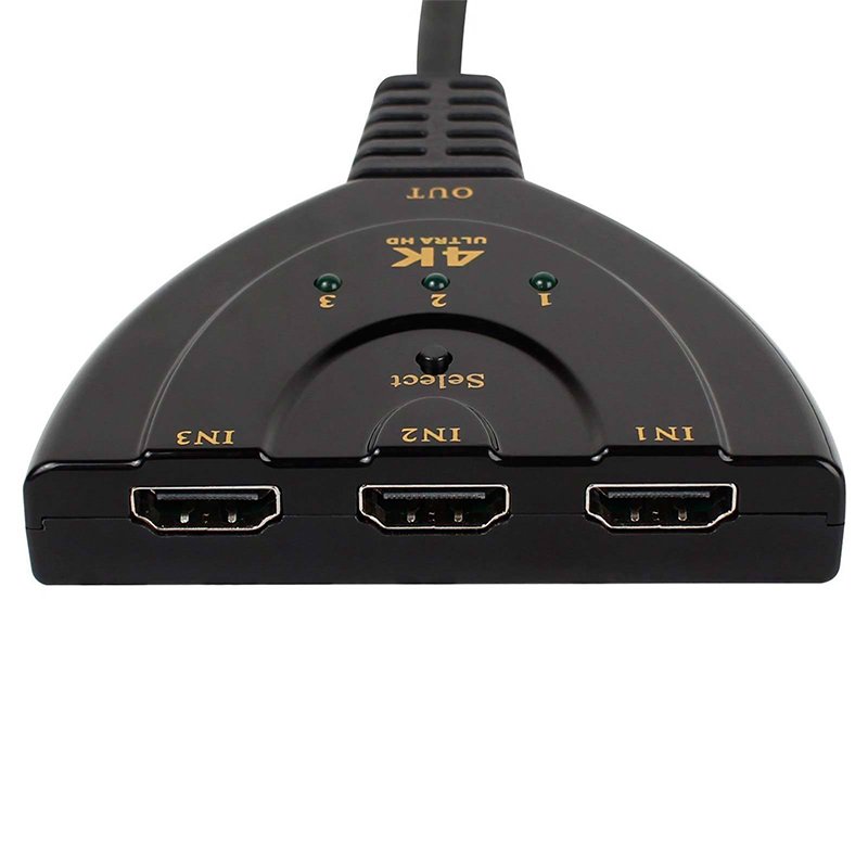 3 Port HDMI Switch Splitter Cable