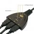 3 Port HDMI Switch Splitter Cable 4K 2K 2160P Multi Switcher for LCD HDTV PS Xbox Black
