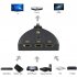 3 Port HDMI Switch Splitter Cable 4K 2K 2160P Multi Switcher for LCD HDTV PS Xbox black