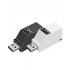 3 Ports USB 2 0 3 0 Mini High Speed Hub Ultra Thin Data Transmission Adapter White 3 0