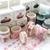 3 Rolls Decorative Tapes for DIY Craft Wrapping Scrapbook Decoration Small box