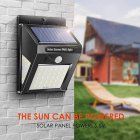 3 Sides LED Solar Power Wall Light Motion Sensor IP65 Waterproof for Outdoor Street Garden Yard Security Lamp 3 sides 20+5+5LED