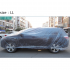 3 Size LDPE Film Outdoor Clear Disposable Full Car Cover Rain Dust Resistant Garage Universal Temporary Transparent L