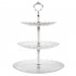 3 Tier Cake Stand Afternoon Tea Wedding Plates Party Display Rack Cake Decorating Tool Transparent