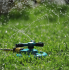 3 arm Rotating Garden Water  Sprinklers Irrigation System For Gradening Park Green