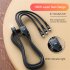 3 in 1 100w Super Fast Charging Cable 6a Braided Extended Data Cable Compatible For Ios Android Type c red
