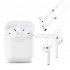 3 in 1 AirPods Silicone Case Cover Protective Skin for Apple Airpod  white