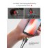 3 in 1 Audio Adapter charging Earphone Cable Jack headset For 8 Pin 3 5 mm To Headphone splitter For iPhone XS X 7 8 plus Aux Silver