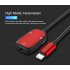 3 in 1 Audio Adapter charging Earphone Cable Jack headset For 8 Pin 3 5 mm To Headphone splitter For iPhone XS X 7 8 plus Aux red