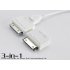3 in 1 Car AC USB Charger for iPhone  iPad  Samsung Galaxy Tab  Conveniently and easily keep your gadgets charged at home  in the office  and even   