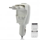 3 in 1 Car AC USB Charger for iPhone  iPad  Samsung Galaxy Tab  Conveniently and easily keep your gadgets charged at home  in the office  and even   