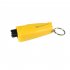 3 in 1 Car Emergency Tools Set Emergency Keychain Car Escape Tool Seatbelt Cutter And Window Breaker Yellow