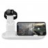 3 in 1  Charger Portable Multi function Mobile Phone Holder Charging Stand Compatible For Iphone   Airpods   Iwatch  iwatch 1 2   3   4  Black