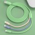 3 in 1 Data Cable Fast Charger Charging Cable Charger Wire Compatible For Ios Android Type c Interface Iphone 1 2m