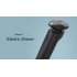 3 in 1 Double Blade Turbine Shaver Portable Dry Wet Shaving Washable Beard Trimmer  black