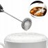 3 in 1 Electric Milk Frother 3 Speeds Adjustable Rechargeable High Speeds Milk Foam Maker Handheld Foamer White