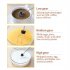 3 in 1 Electric Milk Frother 3 Speeds Adjustable Rechargeable High Speeds Milk Foam Maker Handheld Foamer White