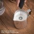 3 in 1 Electric Milk Frother 3 Speeds Adjustable Rechargeable High Speeds Milk Foam Maker Handheld Foamer White
