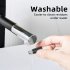 3 in 1 Electric Nose Hair Trimmer Clipper Usb Rechargeable Professional Painless Energy Saving Mute Eyebrow Razors black