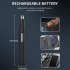 3 in 1 Electric Nose Hair Trimmer Clipper Usb Rechargeable Professional Painless Energy Saving Mute Eyebrow Razors black