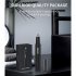 3 in 1 Electric Nose Hair Trimmer Clipper Usb Rechargeable Professional Painless Energy Saving Mute Eyebrow Razors black