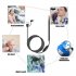 3 in 1 Endoscope Camera Otoscope Ear Nose Mouth Inspection Borescope Camera with 6LEDs Adjustable for Android PC Notebook  2m