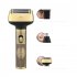 3 in 1 Hair Clippers Electric Reciprocating Shaver Nose Hair Trimmer Usb Rechargeable Beard Trimmer Gifts For Men Vintage Gold