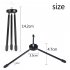 3 in 1 LED Ring Light Photo Photography Dimmable Video for Smartphone with Tripod Selfie Stick   Phone Holder Red 20CM