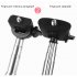 3 in 1 LED Ring Light Photo Photography Dimmable Video for Smartphone with Tripod Selfie Stick   Phone Holder Red 26CM
